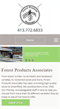 Mobile Screenshot of forestproductsassociates.com
